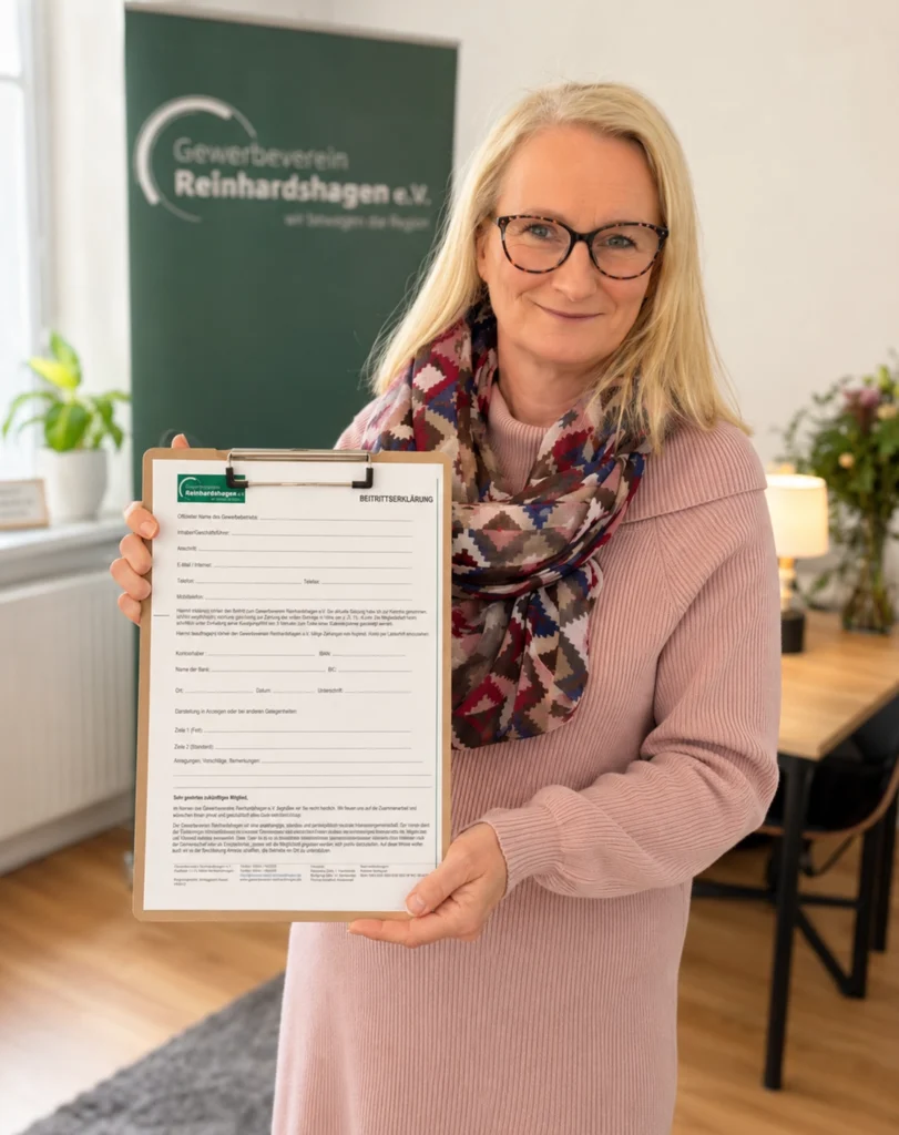 Mitgliedsantrag Gewerbeverein